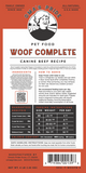 Oma's Pride Woof Complete Canine Beef Recipe
