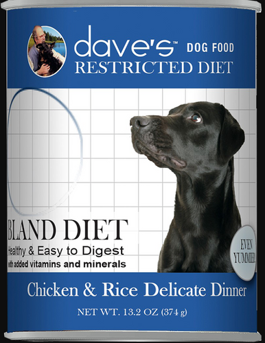 Dave s Restricted Diet Bland Chicken and Rice Canned Dog Food