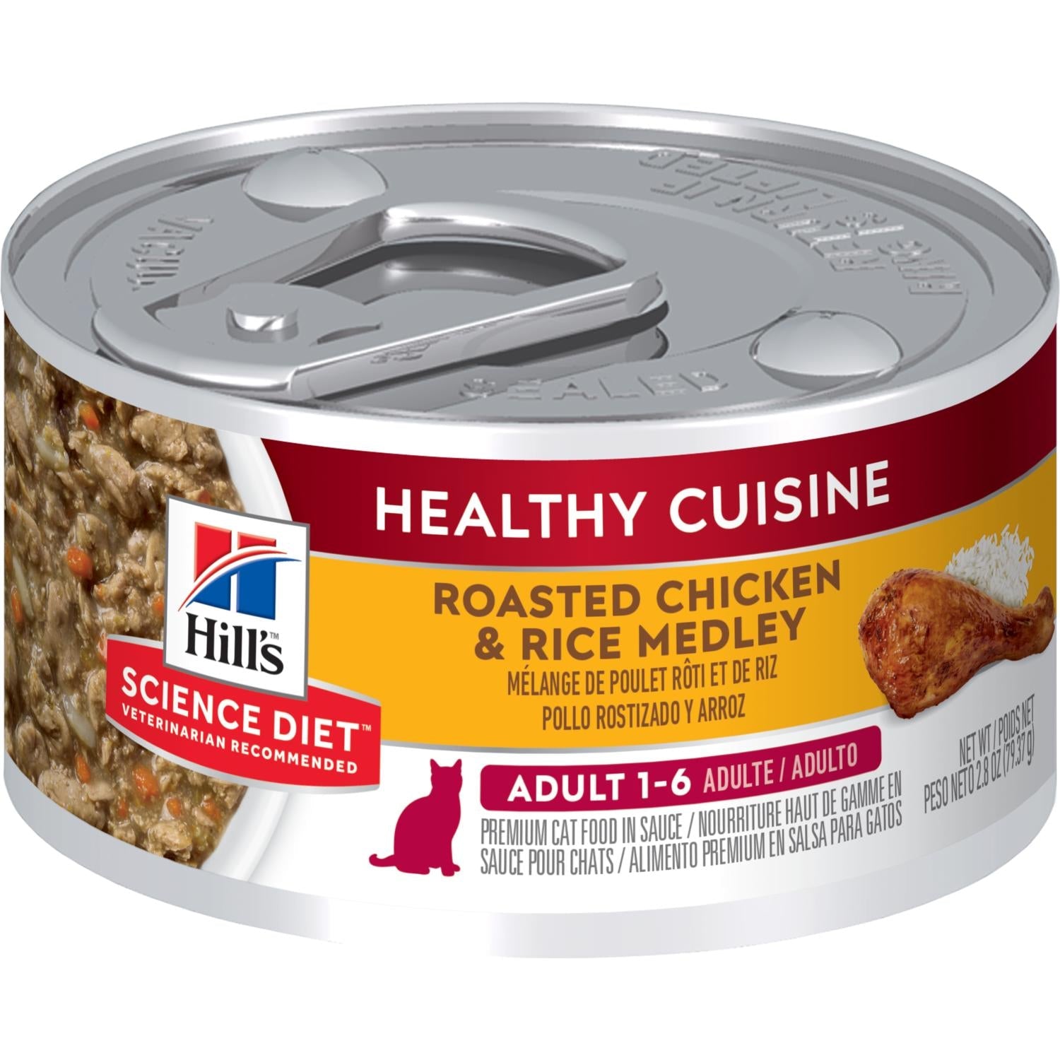 Hill s Science Diet Adult Healthy Cuisine Roasted Chicken Rice