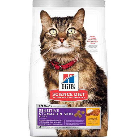Hill's® Science Diet® Adult Sensitive Stomach & Skin Cat Food