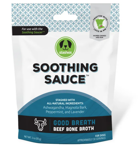 Stashios Soothing Sauce Good Breath Beef Bone Broth