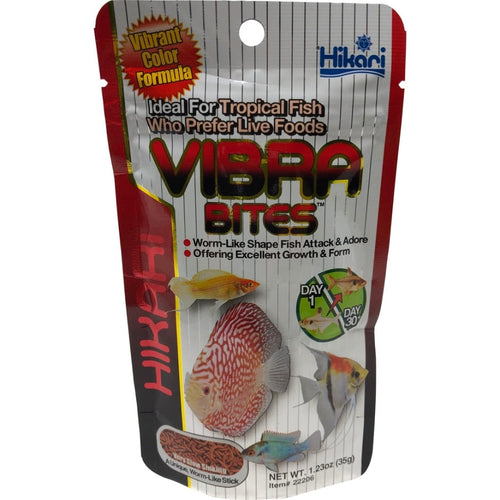 HIKARI VIBRA BITES TROPICAL FISH FOOD