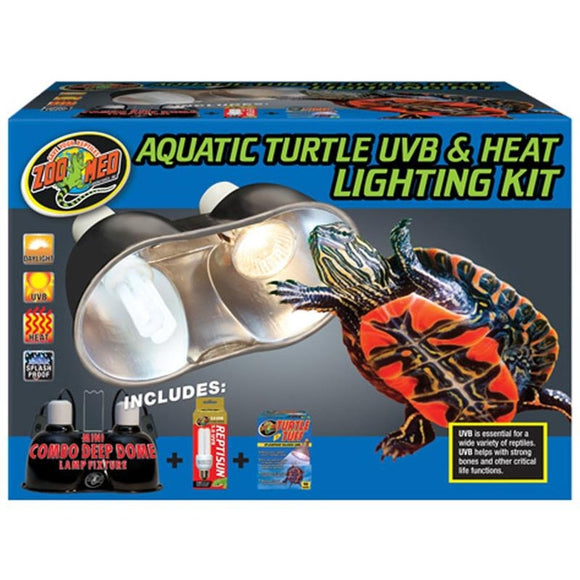 AQUATIC TURTLE UVB AND HEAT LIGHTING KIT