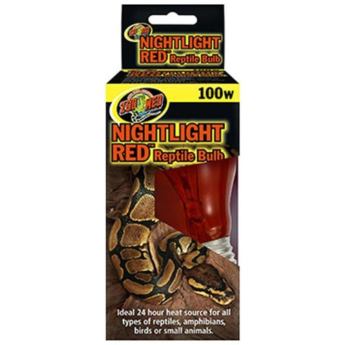 Zoo Med NIGHTLIGHT RED REPTILE BULB