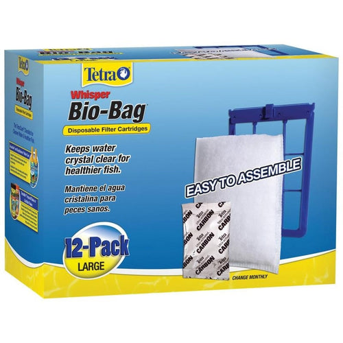 TETRA WHISPER UNASSEMBLED BIO BAG CARTRIDGE