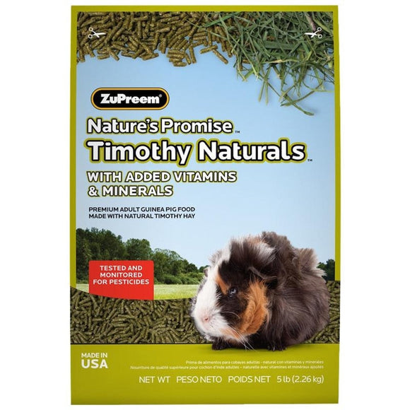 ZuPreem Nature's Promise Timothy Naturals Guinea Pig Food